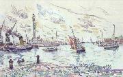 Paul Signac Dunkirk oil